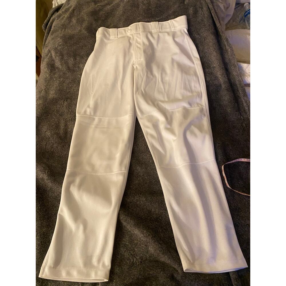 Rawlings White Athletic Baseball Pants